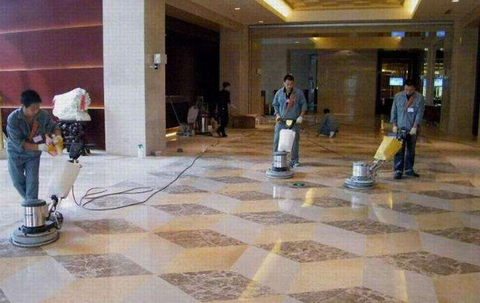 石材翻新结晶打蜡